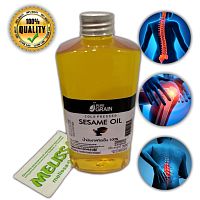 Кунжутное масло холодного отжима Pure Grain Sesame Oil 100% Cold Pressed. Таиланд